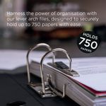 Guildhall Lach File A4 80Mm Blk Pk10