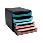 Skandi Big Box 4 Drawer Set Ast