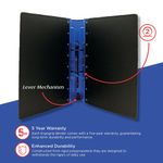 Guildhall Ergogrip Binder A4 Blu Pk2