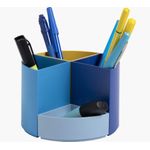 Exacompta Bee Blue Quarter Desk Tidy
