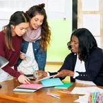 Papermate Flair Felt Tip Black Pk12