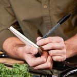 Papermate Flexgrip Med Ball Blk Pk36