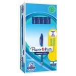 Papermate Flexgrip Retract Blu Pk12