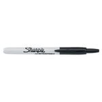 Sharpie Retractable Marker Blk Pk12