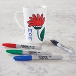 Sharpie Permnt Marker Fine Red Pk12