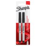Sharpie Perm Marker Ufine Blk Pk2