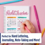 Papermate Dual Pen/Brush Med Ast Pk8