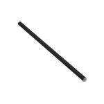 Paper Straw 200Mm X 6Mm Black Pk5000