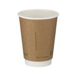 Double Wall Coffee Cup 12Oz Pk500