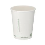 Single Wall Coffee Cup 8Oz Pk1000
