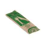Go-Pak 3In1 Wooden Cutlery Set Pk500