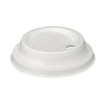 Moulded Fibre Lid 8Oz White Pk1000