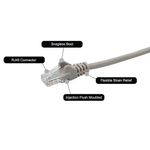Cat6 Grey Network Cable 2M 31-0020G