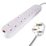 Connektgear 4-Way Srge Prot Ext 2M