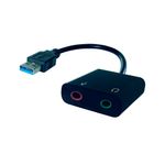 Connektgear Usb-A To 2X3.5Mm Jack