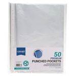 Concept Pkt.50 A4 Punched Pockets
