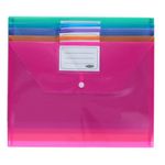 Concept Pkt.5 A4 Button Document Wallets