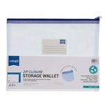 Concept A4+ Mesh Wallet - Clear