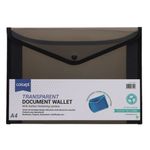 Concept A4 Button Document Wallet - 4 A