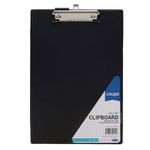 Concept 13"X8" Pvc Clipboard - Black