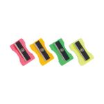 Plastic Sharpeners Pk100 Assorted