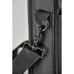 Monolith Nylon 17In Laptop Case Blk