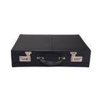 Monolith Pvc Expand Attache Case Blk