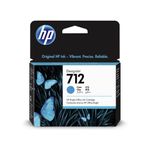 Hp 3Ed67A 712 Cyan Ink Cartridge 29Ml