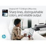 Hp 3Ed69A 712 Yellow Ink Cartridge 29Ml