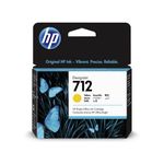 Hp 3Ed69A 712 Yellow Ink Cartridge 29Ml