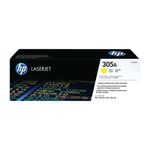 Hp Ce412A (305A) Toner Yellow 2.6K Pages