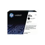 Oem Hp Cf281A (81A) Black Toner 10.5K