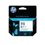 Hp Cz134A 711 3 Pack 29 Ml Cyan Ink Cart