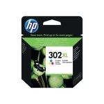Hp F6U67Ae 302Xl Tri Colour Ink Cartridg