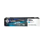 Hp J3M68A 981A Cyan Ink Cartridge