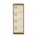 Bisley Filing Cabinet Coffee Cream