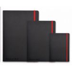 Black N Red Soft Cover Notebook A6