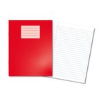 Oxford Exr Book 8Mm Lined Red Pk100