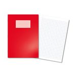 Oxford Exr Book 10Mm Sq Red Pk50