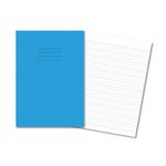 Hdw Book Lined 80 Page A4 L/Blu Pk50