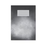 Plain Artbook 40P A4 Cloudy Blk Pk50