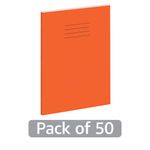 Exr Book 8Mm Lined 80P A4+ Org Pk50