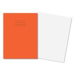 Exr Book 5Mm Sq 80 Page A4+ Org Pk50