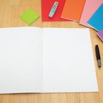 Exr Book 7Mm Sq 80Pg A4+ L/Blu Pk50