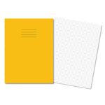 Exr Book 7Mm Sq 80 Page A4+ Ylw Pk50