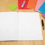 Exr Book 7Mm Sq 80 Page A4+ Ylw Pk50