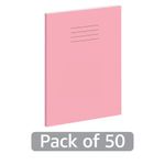 Exr Book 8Mm Lined 80P A4+ Pink Pk50