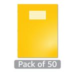 Oxford Exr Bk 10Mm Sq Ylw A4+ Pk50