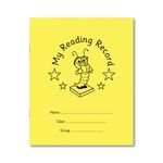 Reading Record Book 40Pg Ylw Pk100
