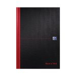 Black N Red Hb Csbound Notebk A4 Pk2
